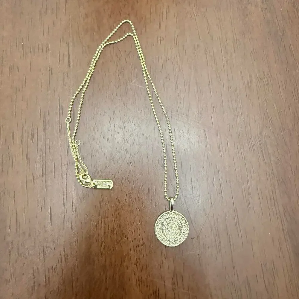 Melinda Maria Gold Zodiac Necklace - Cancer